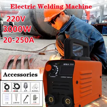 220V 20-250A הנוכחי רגולציה ריתוך חשמלי מכונת משק אוטומטי נייד יעיל ריתוך חשמלי מכונת להגדיר