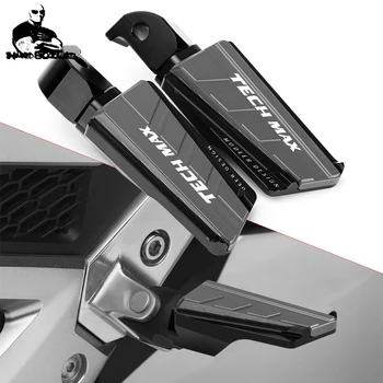 TECHMAX קטנוע Footpeg רגל יתדות מונח פדאל ימאהה TMAX 560 טי-מקס 560 טק מקס 560 אופנוע הדום אביזרים חלקים
