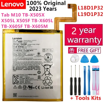 מקורי 4850mAh L18D1P32 הכרטיסיה החלפה סוללה עבור Lenovo Tablet M10 TB-X605L TB-X605F TB-X605M TB-X505X x505L+ ערכת כלים