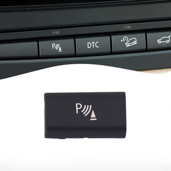 מכונית חניה רדאר חיישן מתג כפתור לקצץ כיסוי עבור ב. מ. וו X5 E70 2006-2013 X6 E71 2008-2014 אביזרי רכב 2019