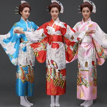 המעמד העליון ביפן העתיקה קימונו לנשים יפן המסורתית בגדים למבוגרים בגדי הבמה יפן נשים להתלבש חינם Shiping