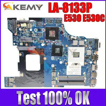 לה-8133P הלוח האם Lenovo Thinkpad E530 E530C מחשב נייד לוח אם GT630M/635M 2G GPU HM77 DDR3 FRU 04W4016 100% מבחן בסדר