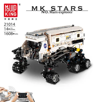 עובש המלך 21014 RC משאית צעצועים 2.4 G ממונע בקרת יישום כוכב Explorer רכב אבני הבניין MOC לבנים המכונית צעצועים לילדים מתנות