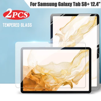 9H מזג זכוכית מגן מסך עבור Samsung Galaxy Tab S8 בנוסף 12.4 2022 זכוכית S8+ SM-X800 X806 אנטי שריטה סרט מגן
