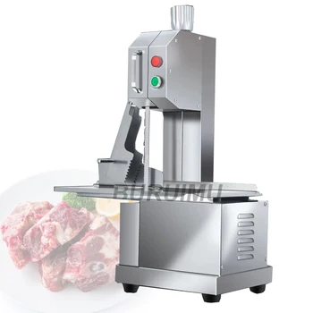 הקפאת בשר עצם מכונת חיתוך רב תכליתי אוטומטי עצם ניסור במכונה חשמלית מסחרי בשר בקר עצמות הצלעות קאטר