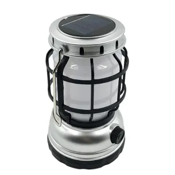 סולארית מנורת נפט רטרו בסגנון קמפינג להבה נטענת USB כף יד חיצוני מקורה משק הבית במנורות לילה אספקה