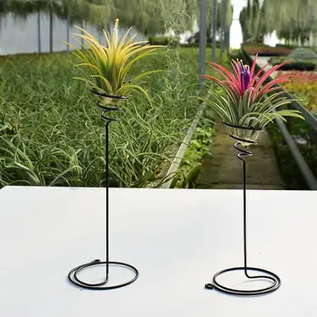 שימושי דוכן פרחים לאורך זמן אננס לעמוד נגד מעוות גינה חיצונית אוויר צמחים מחזיק תצוגת קישוט תומך
