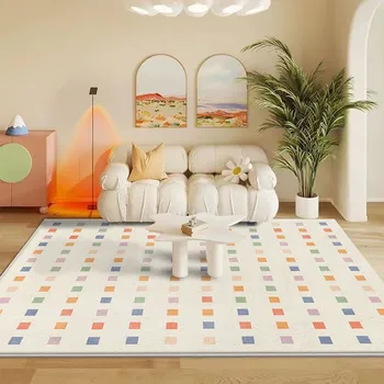 בבית שמנת בסגנון שטיחים עבור הסלון רך ילדה שטיחים בחדר השינה ספה שולחן קפה שטיח הרצפה המצוירת ילדים השטיח טאטאמי