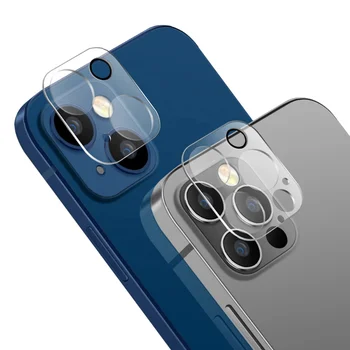 2PCS 3D 9H עדשת המצלמה מגן עבור Iphone 11 15 14 Pro מקס מצלמה עדשת זכוכית מחוסמת לאייפון 12 13 מיני זכוכית
