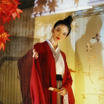 סינית מסורתית עממית ריקוד תלבושת נשים Hanfu בגדים הגברת העתיקה סייף קוספליי תלבושת שושלת טאנג מחול במה ללבוש.