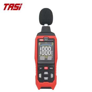 TASI TA652A צליל דיגיטלי מד רמת רעש מכשיר מדידה db מטר לוגר 30-130dB סביבתי הבוחן מסך LCD צבעוני