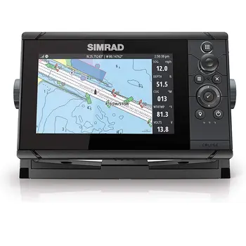 מוצר חם Simrad קרוז 7-7 אינץ GPS Chartplotter עם 83/200 מתמר, מראש C-מפה אותנו החוף מפות,000-14996-001