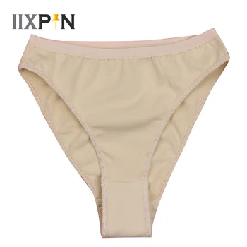 IIXPIN בנות בלט תקצירים התעמלות בגד גוף גבוה הרגל לחתוך בלט תחתונים, תחתונים, ריקוד בלט, התעמלות Dancewear