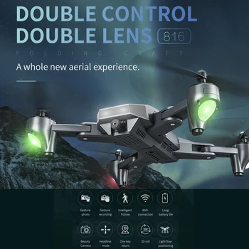 XS816 Quadcopter Profesional אופטי זרימת Selfie RC 