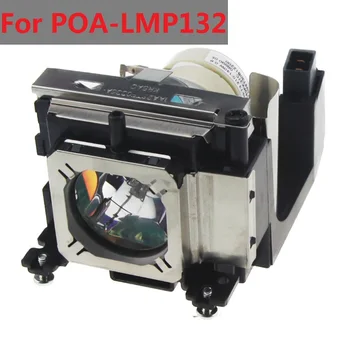 איכות גבוהה POA-LMP132 מנורת המקרן על SANYO PLC-XW300 PLC-XW250K PLC-XW200 PLC-XR301 PLC-XR201 PLC-XE33 מקרן הנורה