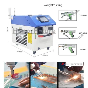 סין מכירה חמה כף יד לייזר מכונת ריתוך 1000w 1500w 2000w מהירות גבוהה לייזר ניקוי מכונת נירוסטה לייזר רתך