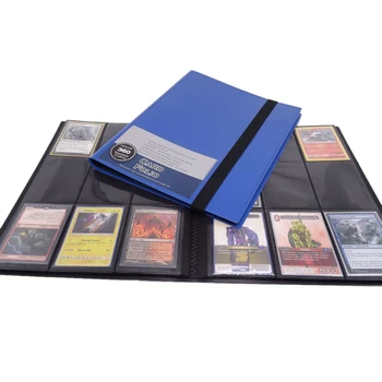 מסחר כרטיס קלסר 360 כיס אוסף בעל דו-צדדי תיקיית כרטיס שרוול CCG MTG קסם Yugioh לוח המשחק כרטיס האלבום