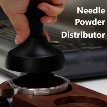 עיצוב חדש 58mm מחט Coffeer מפיץ פלס NeedleType אבקת הקפה מפיץ פולי האספרסו עם היד פרס