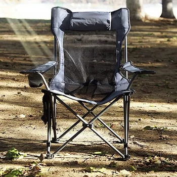 ריהוט גן כסא מתקפל חיצונית דו-שימושי קמפינג חוף דיג נייד קל משקל להירגע נסיעות חוף השמש הכיסא הכיסא.
