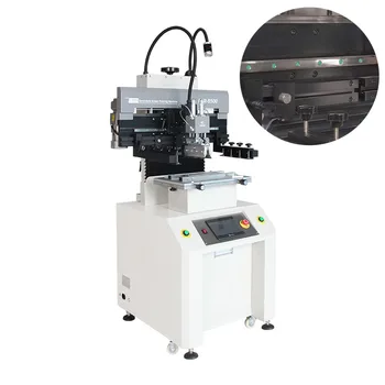 ITECHSMT חצי אוטומטי להדביק הלחמה מכונת הדפסה עם דיוק גבוה עבור PCB להציל את עלות העבודה PTR-B500