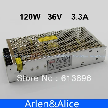 120W 36V 3.3 יחיד פלט החלפת ספק כוח LED רצועת אור AC DC