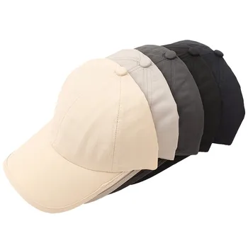 גברים ונשים מקרית אור חיצונית לוח קרם הגנה קיץ לנשימה ייבוש מהיר כובע בייסבול חבטות כובע השמש