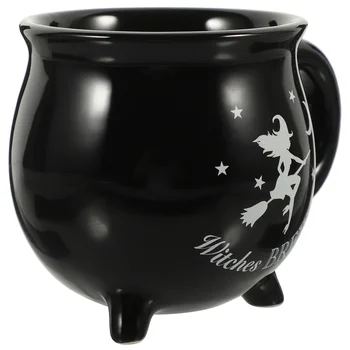 המכשפה גביע ליל כל הקדושים Decors קרמיקה שותה ספל קפה קרמיקה מים לקדירה לשרת לחלוט