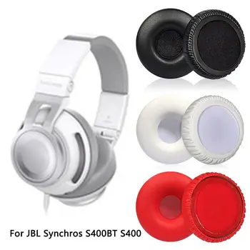 אוזניות סרט על JBL Synchros S400BT S400 BT כריות אוזניים אוזניות Earpads החלפת לכסות את האוזניים כרית כיסוי עור רך
