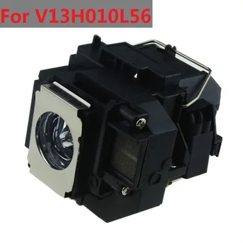 תואם V13H010L56 מקרן הנורה עם דיור עבור ELPLP56 MovieMate-60 MovieMate-62 אה-ED3 מנורת המקרן החלפת גישה