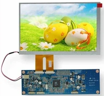 VGA וידאו (וידיאו) כונן לוח + 7.0 אינץ מסך TFT LCD (לא נייר טואלט) 800(RGB)*480 (NTSC / PAL)מערכת