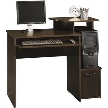 Sauder 408726 התחלות שולחן מחשב, קינמון דובדבן לסיים ריהוט משרדי רהיטים מסחריים שולחן במשרד