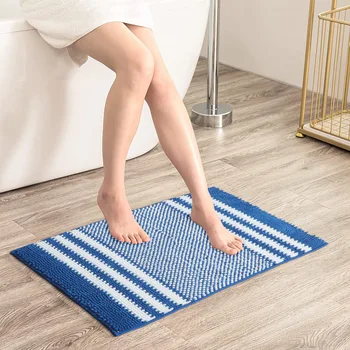 שטיחון לאמבטיה נוסף-קטיפה רכה האמבטיה שטיח שניל מיקרופייבר חומר סופג במיוחד שאגי האמבטיה שטיח על רצפת האמבטיה מקלחת השינה