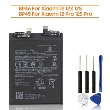 החלפת סוללה BP45 BP46 עבור Xiaomi 12 Pro 12X 12S Pro Mi12Pro 12SPro נטענת הסוללה של הטלפון