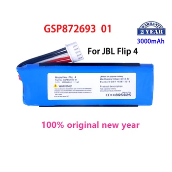 מקורי GSP872693 01 3000mAh סוללה עבור JBL Flip 4 Flip 4 מהדורה מיוחדת סוללות