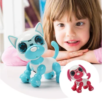 חמוד מתנה עבור ילדים מבוגרים פלסטיק כלב רובוט משחק ילדים צעצועים חשמליים יצירתי ציוד רגיש למגע חשמלי, כלב רובוט