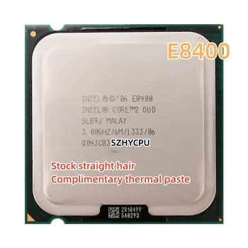 Origianl Intel Core 2 Duo E8400 המעבד (3.0 Ghz/ 6M /1333GHz) Socket 775