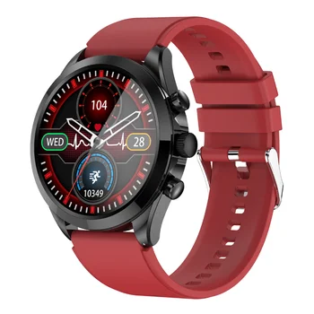 2023 חדש ET440 Smartwatch גברים Bluetooth קורא קצב הלב Glucometer מדחום בריאות זהירות א. ק. ג+PPG עמיד למים שעון חכם נשים