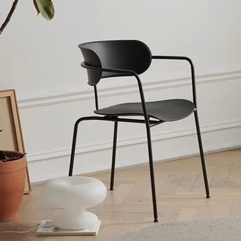 יוקרה שולחן אוכל כסא מסעדות מדי פעם כיסא פנוי עיצוב כורסת וינטג המחשב Cadeiras האוכל סטים רהיטים