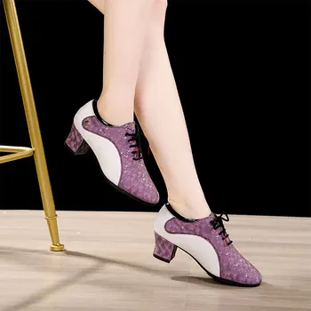 SWDZM נשים נעלי ריקוד סלוניים ריקודים לטיניים נעלי גברים מודרני, טנגו, ריקודים לטיניים נעלי חוצות נעלי ריקוד ריקוד נעלי ספורט 3/5cm