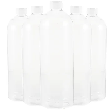 5 יח ' בקבוק פלסטיק עבור תחליב סבון מתקן בקבוקים ריקים שמפו מיכל למילוי חוזר