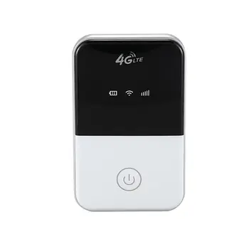 4G Lte כיס נתב Wifi רכב נייד נקודה חמה Wifi אלחוטית Mifi סמארטפון המודם נתב 4G עם חריץ לכרטיס ה-Sim