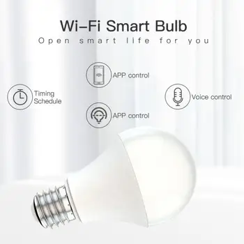 WiFi חכם הנורה E27 E26 B22 Dimmable קר&חם חכם הנורה Cozylife שליטה קולית לעבוד עם אלקסה הבית של Google