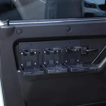 עבור לאדה ניבה 4X4 2009-2019 הפנים שינוי הרכב דלת פנימית לוח מים מחזיק כוסות מתקפל לכוס אביזרי רכב