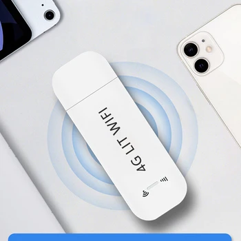 4G-LTE, Wifi נתב אלחוטי לפתוח מודם 4G כרטיס ה-SIM המכונית Wi-Fi דונגל כיס נקודה חמה 150Mbps USB נתב פס רחב למכשירים ניידים