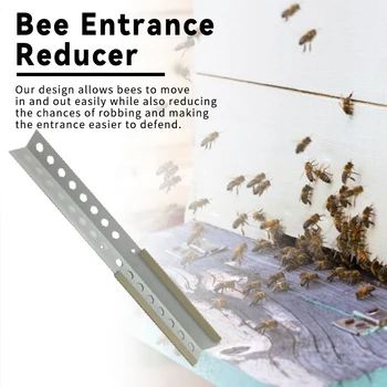 הדבורים בכוורת הזזה של העכבר שומרים נסיעות השער גידול דבורים כלי תיבת כוורת דבורים אביזרי מתכת ציוד רבייה
