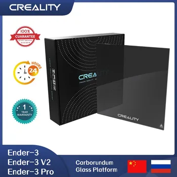 Creality אנדר-3 Carborundum זכוכית פלטפורמה 235x235x4mm על אנדר-3 V2/אנדר-3 Pro/אנדר-3S/אנדר-5/אנדר-5S/אנדר-5Pro המקורי