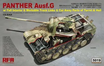 שיפון שדה מודל RFM RM-5019 1/35 פנתר Ausf.G w/מלאה הפנים - מידה ערכת דגם פלסטיק