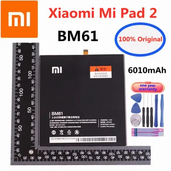 מקורי חדש שיאו mi לוח סוללה BM61 עבור Xiaomi Pad 2 לטאבלט MiPad 2 Pad2 קיבולת גבוהה 6010mAh סוללות במלאי