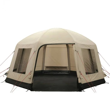 המחיר הטוב ביותר 8 אנשים גדולים עמיד למים אוויר פנאומטיים אוהל חיצוני מתנפחים הדשא ערבית קמפינג אוהל למכירה