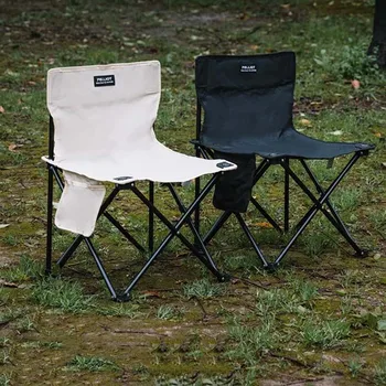 ארגונומי נורדי כיסא קמפינג מינימליסטי יוקרה מבוגרים נוח עם כסאות נוח מעצב עצלן קמפ Sandalyesi ריהוט גן